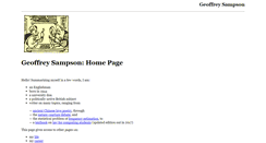Desktop Screenshot of grsampson.net